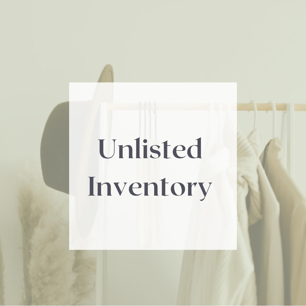 Unlisted Inventory #1-50